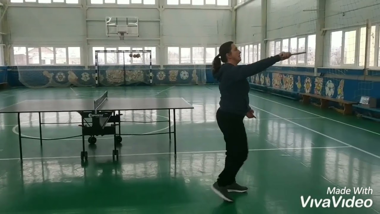 Техніка володіння мячем у настільному тенісі