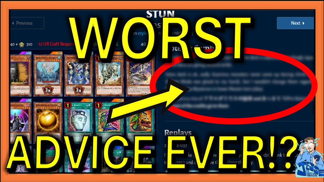 These Master Duel Deckbuilding Mistakes Will DESTROY Your Games!