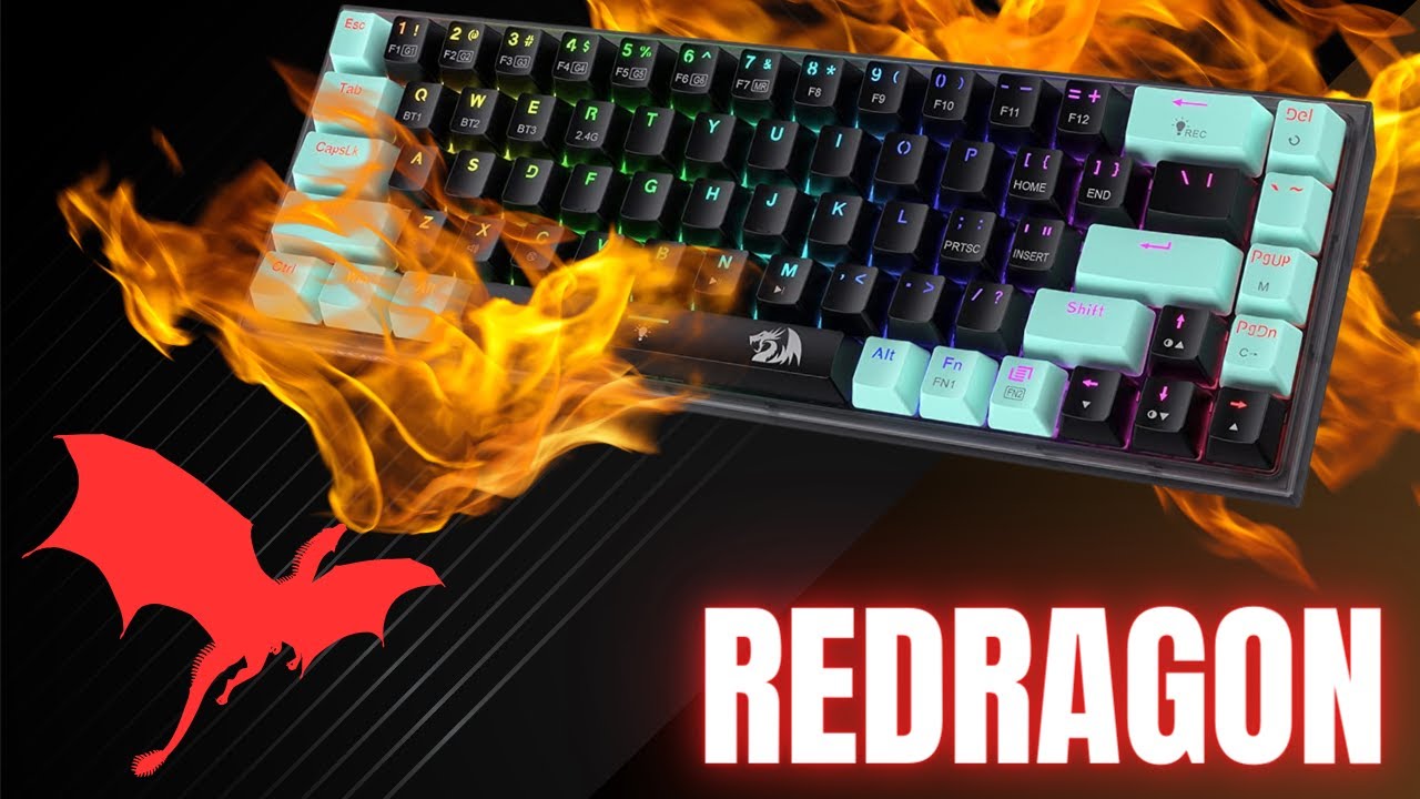 Redragon K631 Castor PRO SE - Budget Hotswap RGB Gaming Keyboard Review
