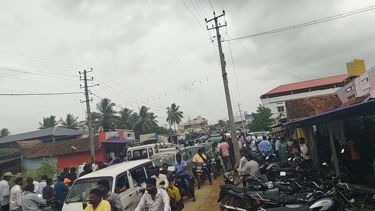 First time in Kanagalu Traffic jamm more then 4hrs
