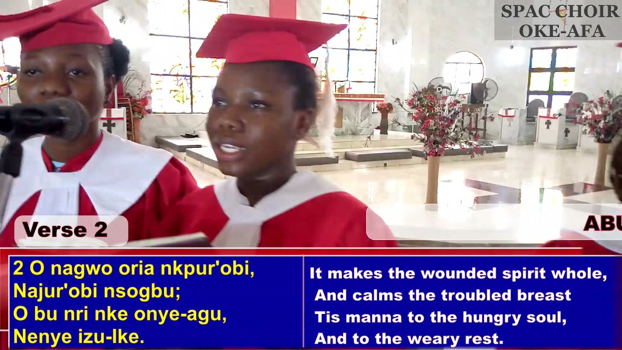 ABU 13-AHA JISUS DI OK'UTO(How sweet the name of Jesus sounds)