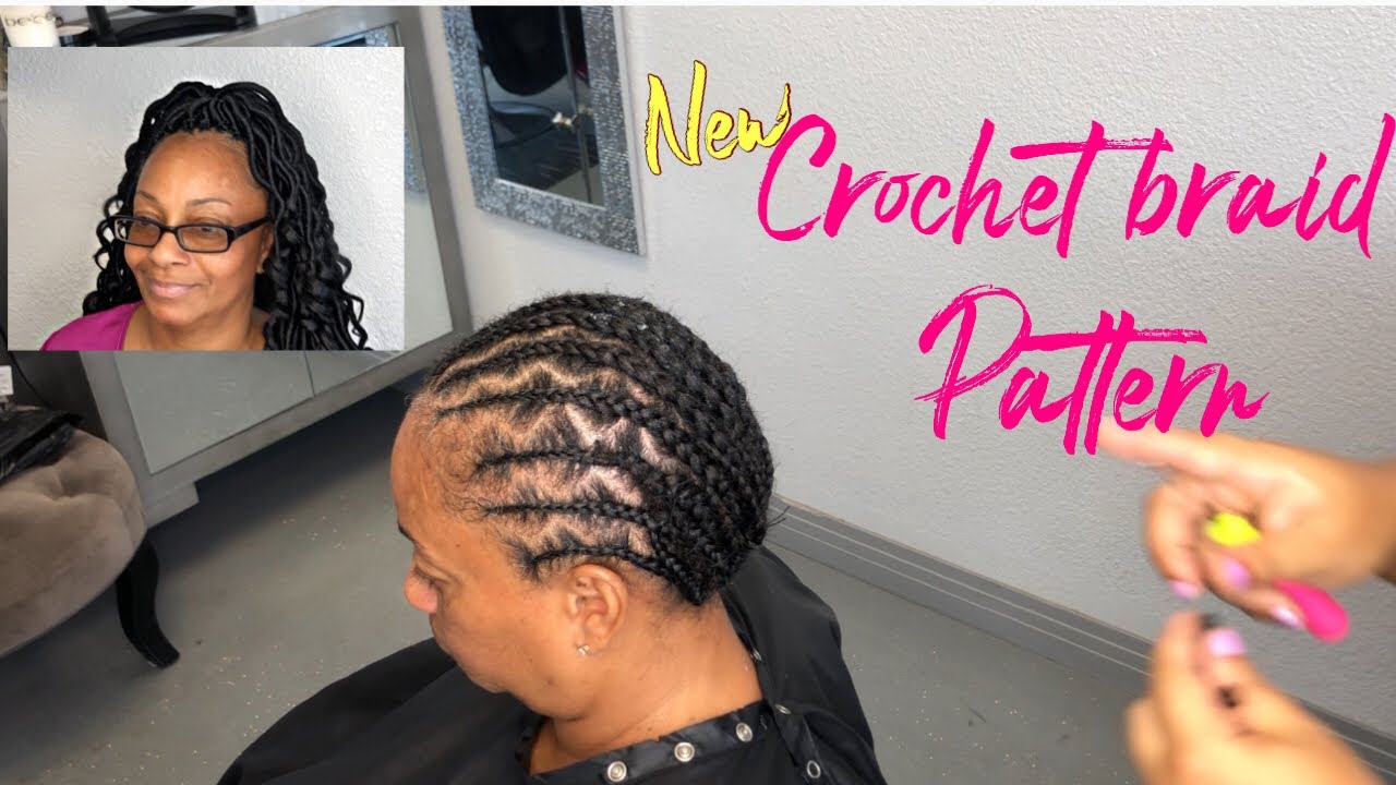 Zig Zag Illusion Braid Pattern For Crochet Braids