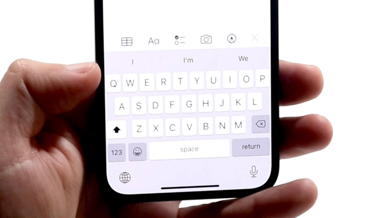 Как исправить ошибку «клавиатура на iPhone не отображается»
