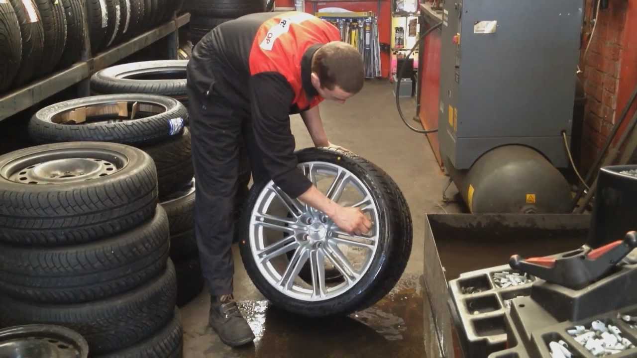 Aston Martin DBS Tyre Fitting