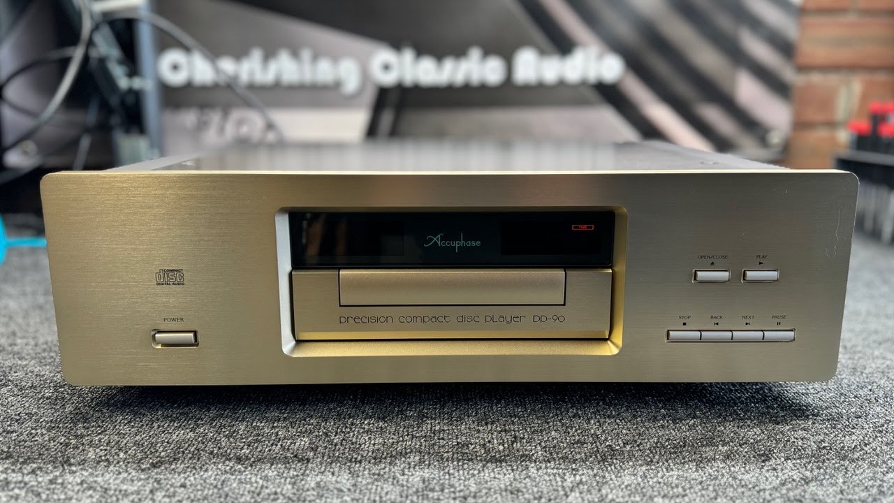 Astonishing Accuphase DP-90 CD Player / Transport Repair, Service and Quick Look!