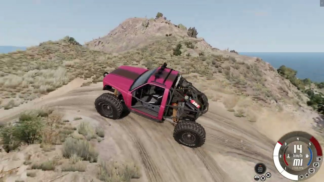 D-Series D35 'SuperPig' | Off Roading | River Side | BeamNG