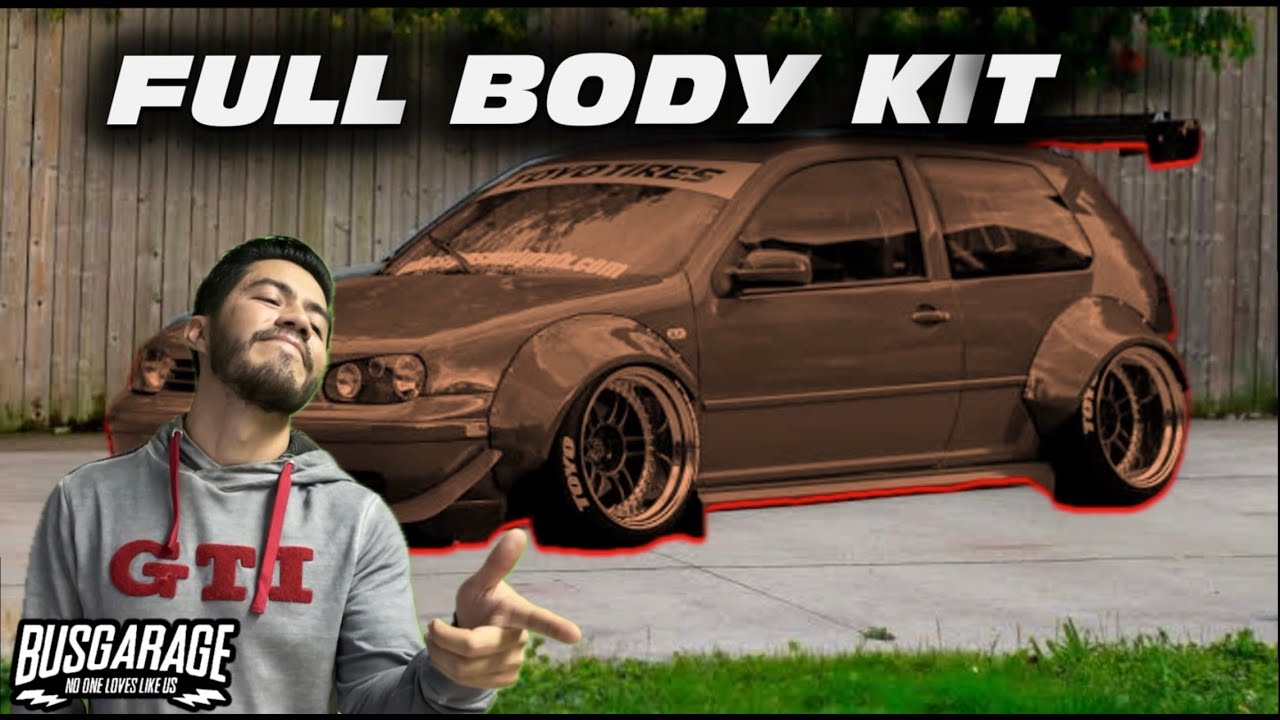 NUEVO BODY KIT AL GTI MK4 *Adios stock |ALEX BUSGARAGE #tuning #gti