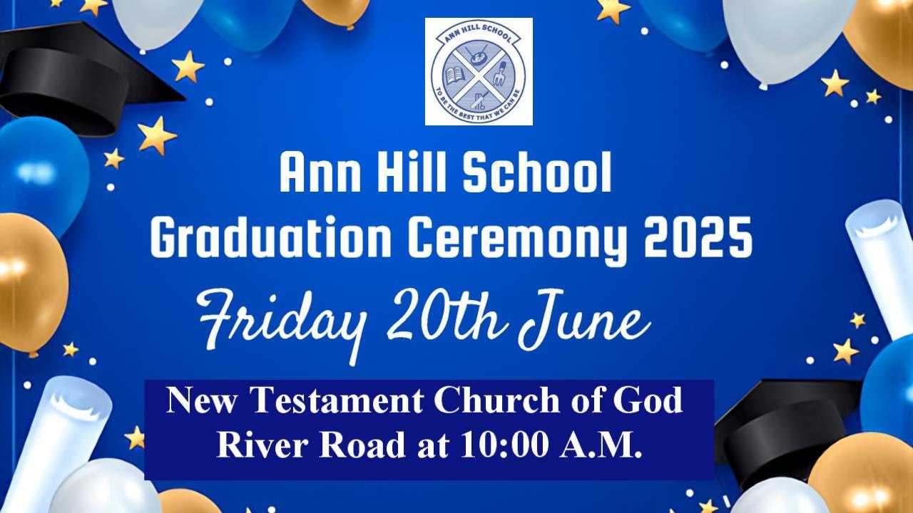 Ann Hill School Graduation Ceremony 2025
