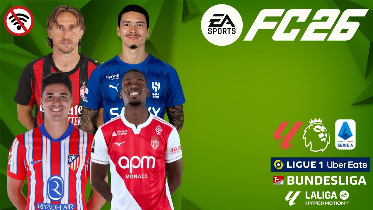 FIFA 14 MOD EA SPORTS FC 26 NEW UPDATE NORMAL DIFFICULTY LATEST TRANSFERS 2025/26 BEST GRAPHICS