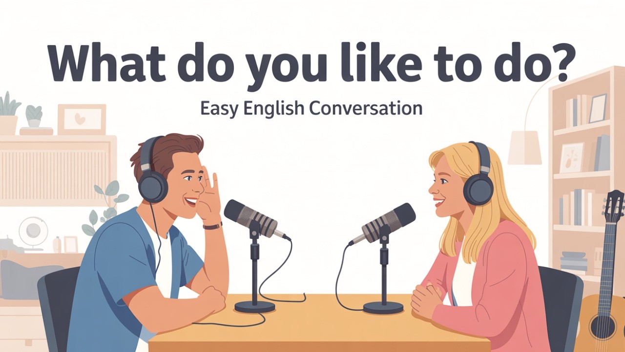 Расскажите на английском о том, что вам нравится делать | Подкаст Everyday English Talk