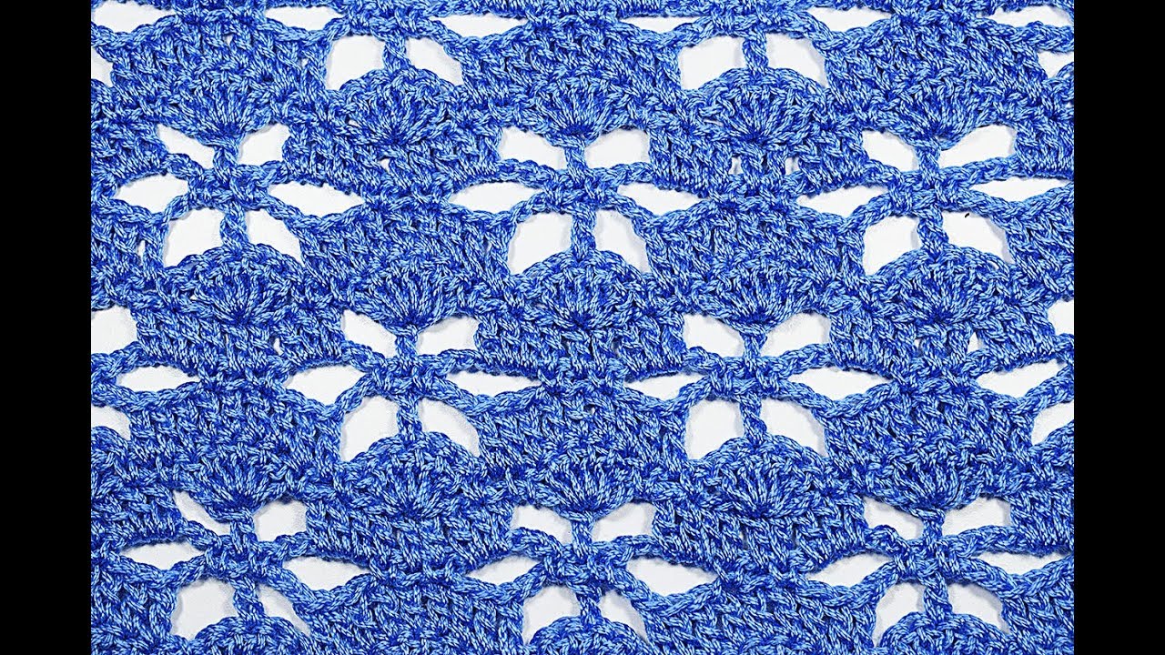 Nice special crochet stitch for baby blankets and shawl #crochet #crochet stitch