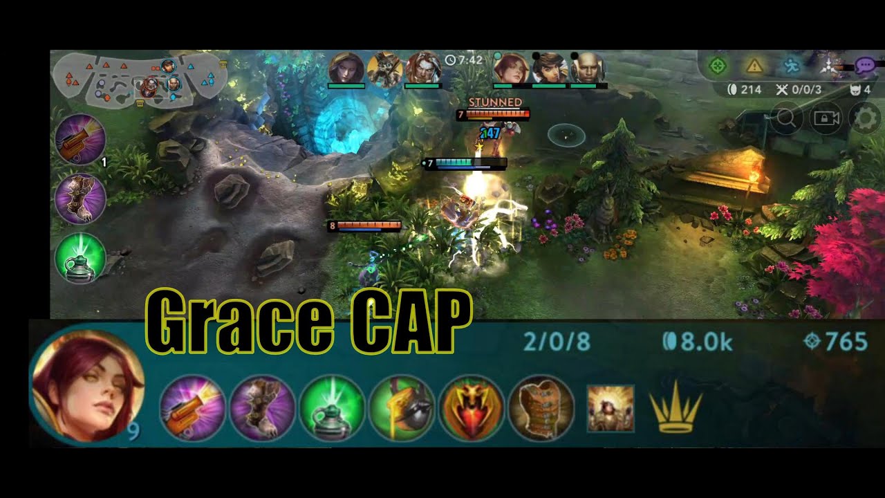 With aggressive Lance | Grace Captain | 3v3 2024 #vainglory