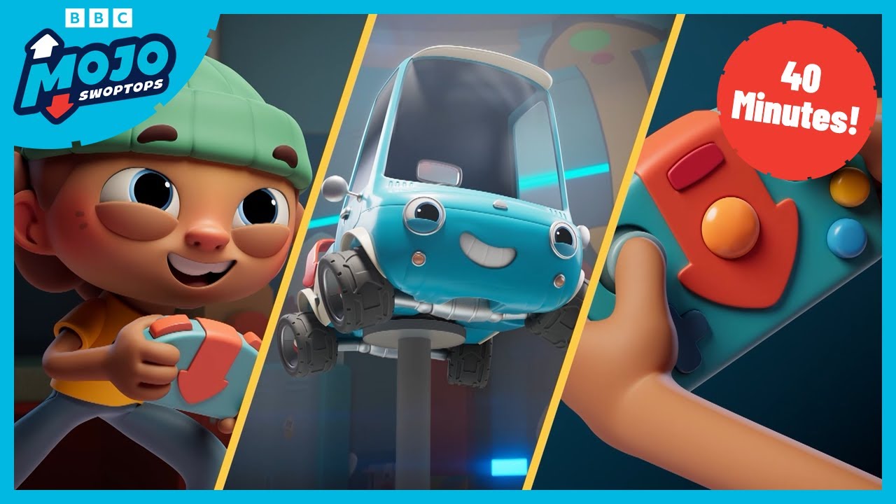 Top 10 Mojo Swoptops Transformations 🛠️ | Fun Truck Cartoon COMPILATION for Kids | Mojo Swoptops