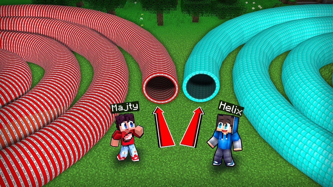 Co se nachází UVNITŘ TUNELŮ v Minecraftu?