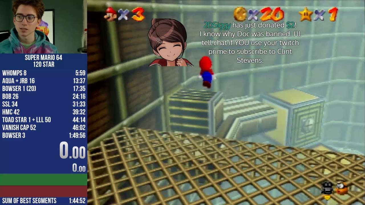 120star speedrun - Jun 28th 2020 - ClintStevens