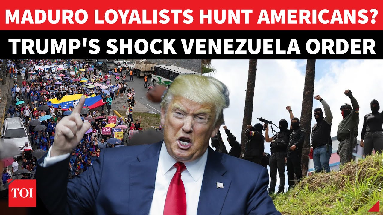 'LEAVE IMMEDIATELY!': Trump Orders Americans Out Of Venezuela As Maduro Loyalists Launch Manhunt