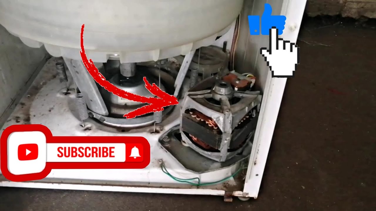 Cambio de motor de lavadora Maytag
