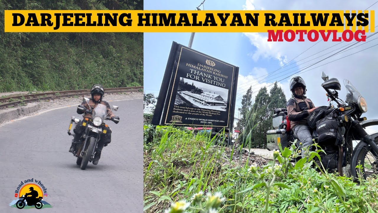 Riding the Rails: Siliguri to Darjeeling | Exploring Himalayan Majesty on Two Wheels|