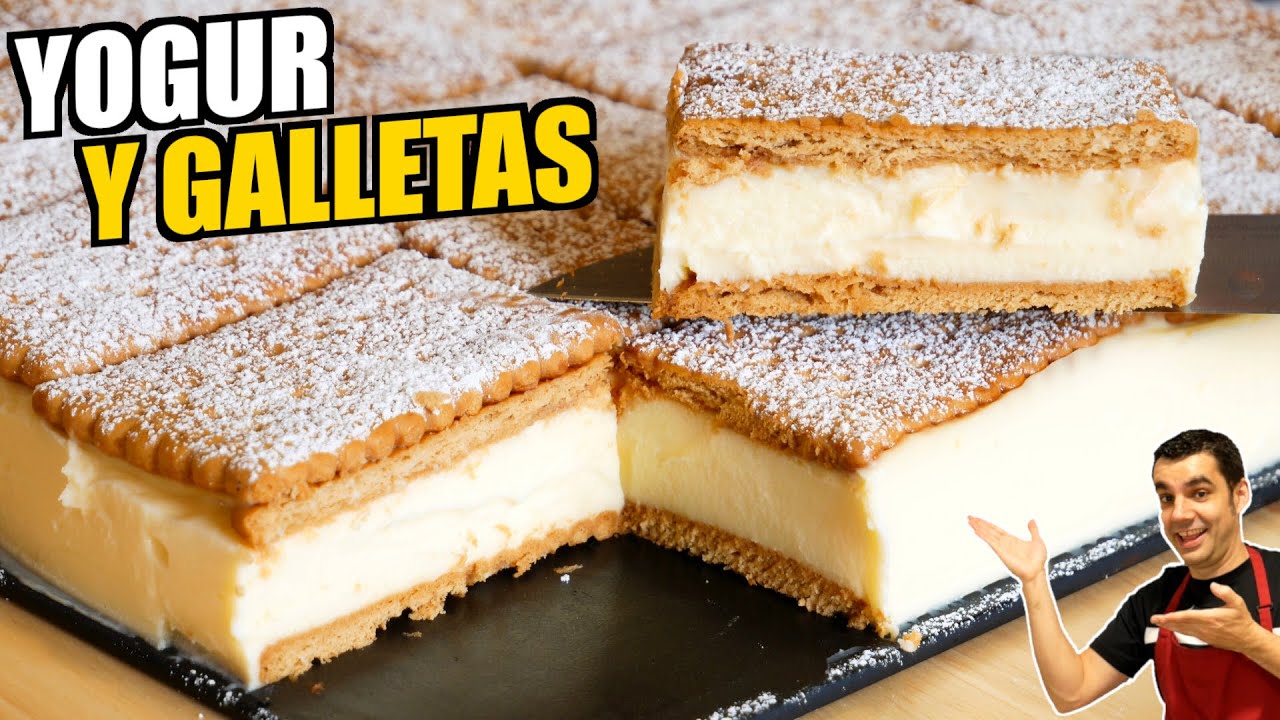 🍪🍦 El postre mas F&Aacute;CIL y DELICIOSO del mundo sin gelatina y sin hornear!  Receta  Golosolandia # 893