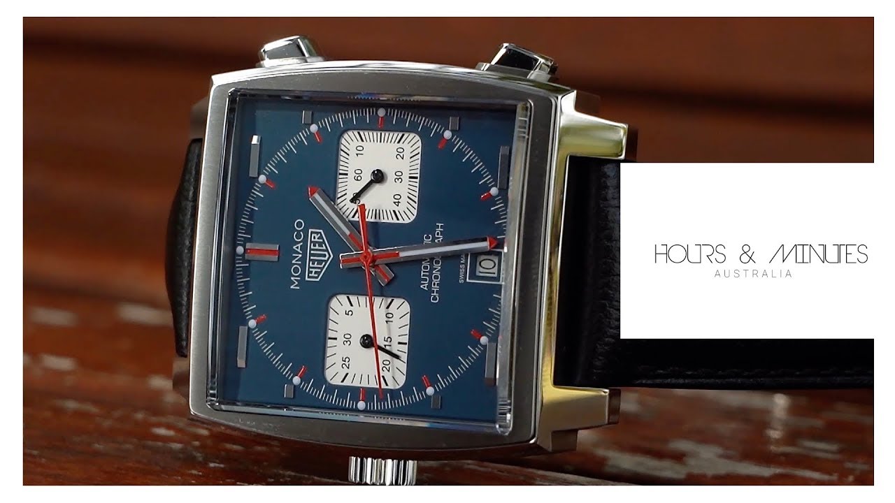TAG Heuer Monaco Calibre 11 CAW211P Automatic Chronograph