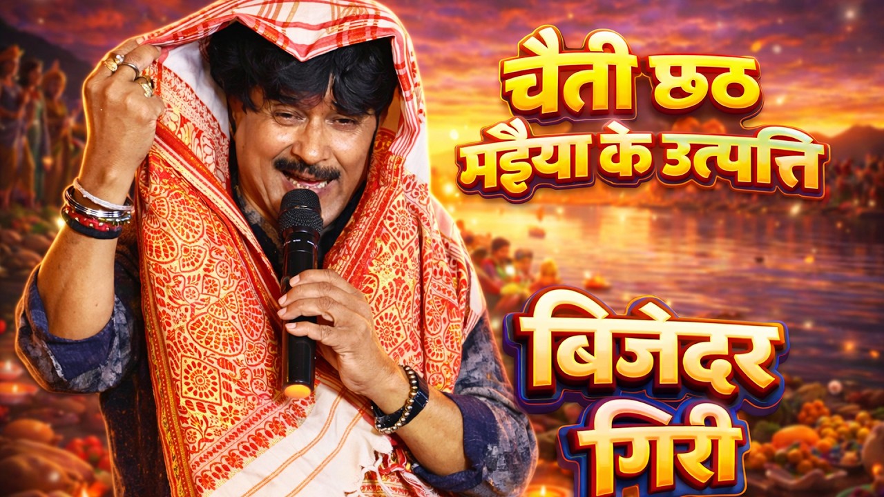 Bijender Giri Chaiti Chhath Geet 2026 | चैती छठ मईया के उत्पत्ति | Live बिजेंदर गिरी Dugola Mukabla