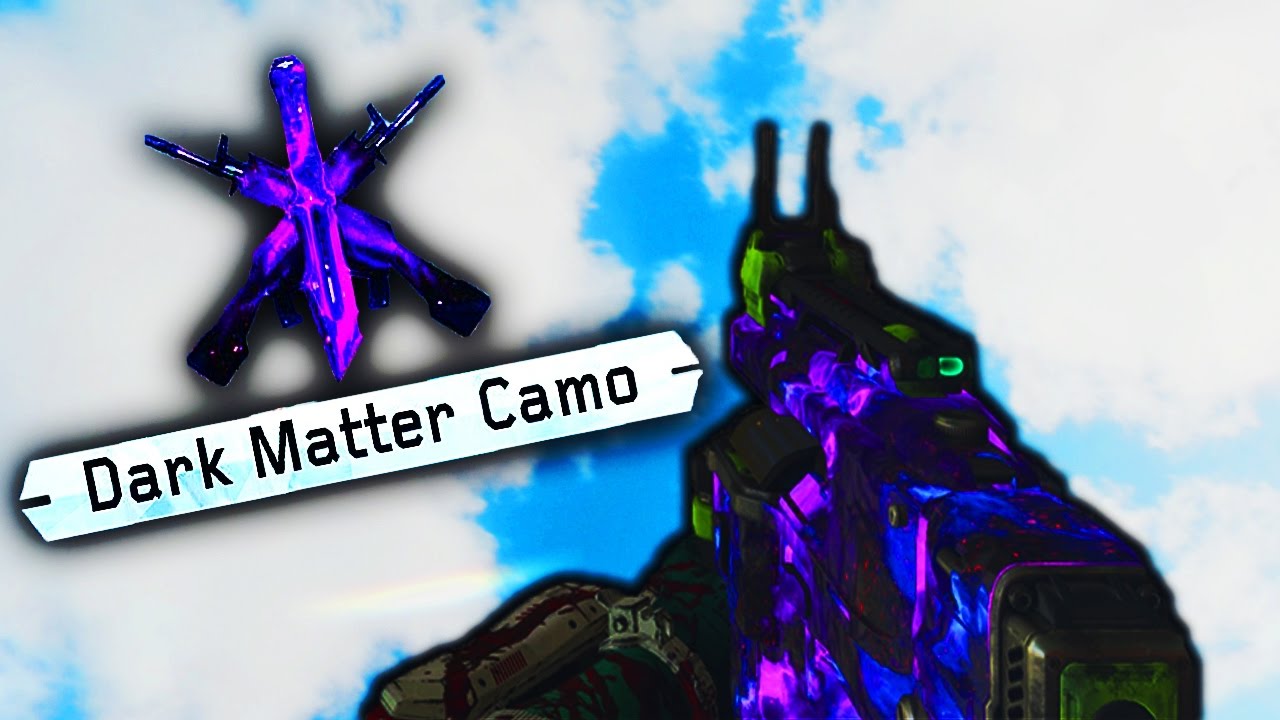UNLOCKING DARK MATTER CAMO on THE DIY 11 RENOVATOR 