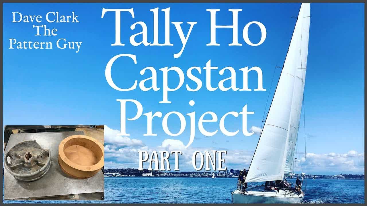Tally Ho Capstan Project: Part 1- Pattern Layout & Glue Up