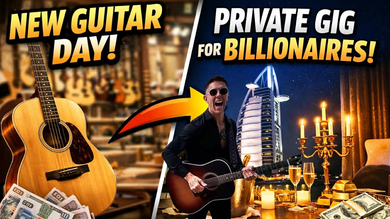 Two Very Different Days as a Solo Musician in Dubai