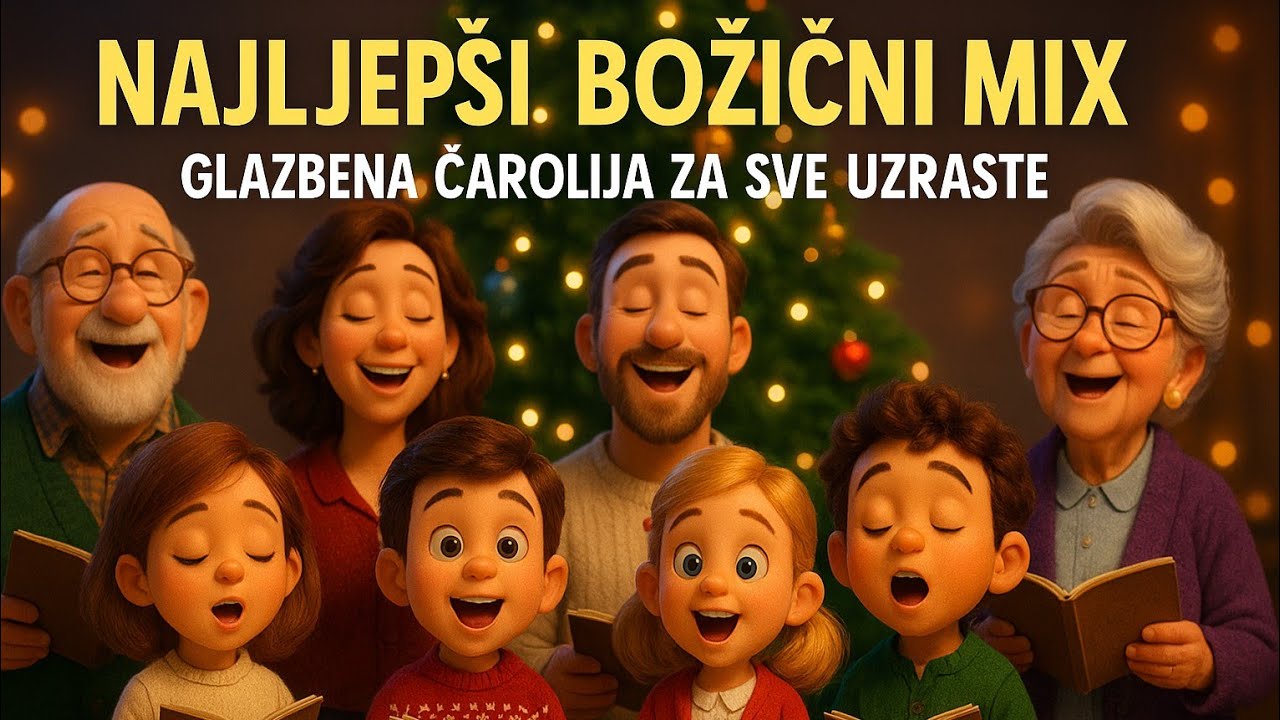 🌟 Najljepši Božićni Mix ❤️✨ | Glazbena Čarolija Za Sve Uzraste