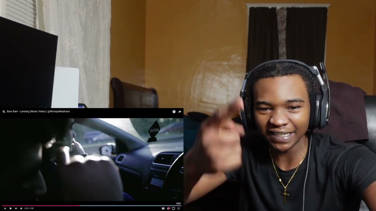 FREE BAM BAM!! Bam Bam - Landing Music Video | @MixtapeMadness American Reaction