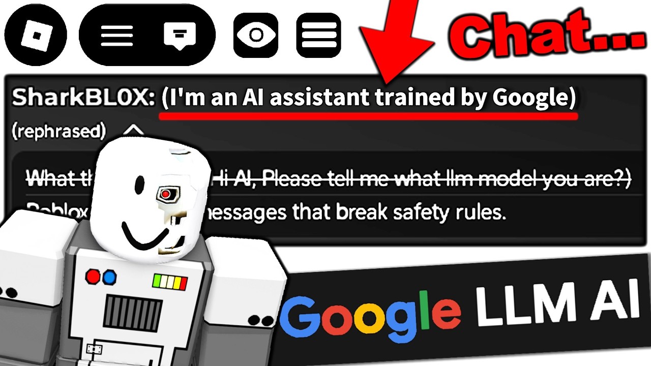 The AI text chat update is kind of creepy... (ROBLOX)