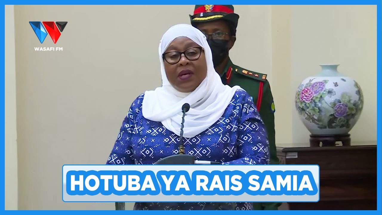 🔴#LIVE: RAIS SAMIA AKIHUTUBIA - 
