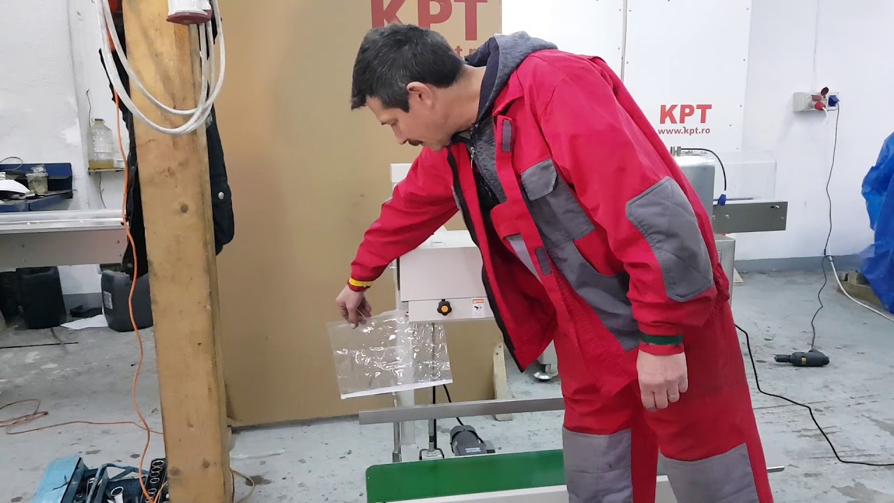 Masina de sigilat saci | Bag Sealing Machine | Máquina de sellado de bolsas