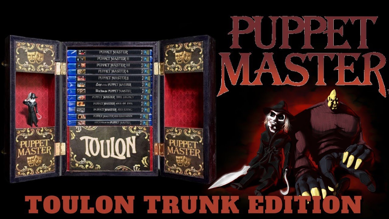 Puppet Master Toulon Trunk Bluray  Edition Unboxing. (Holy Grail Item)