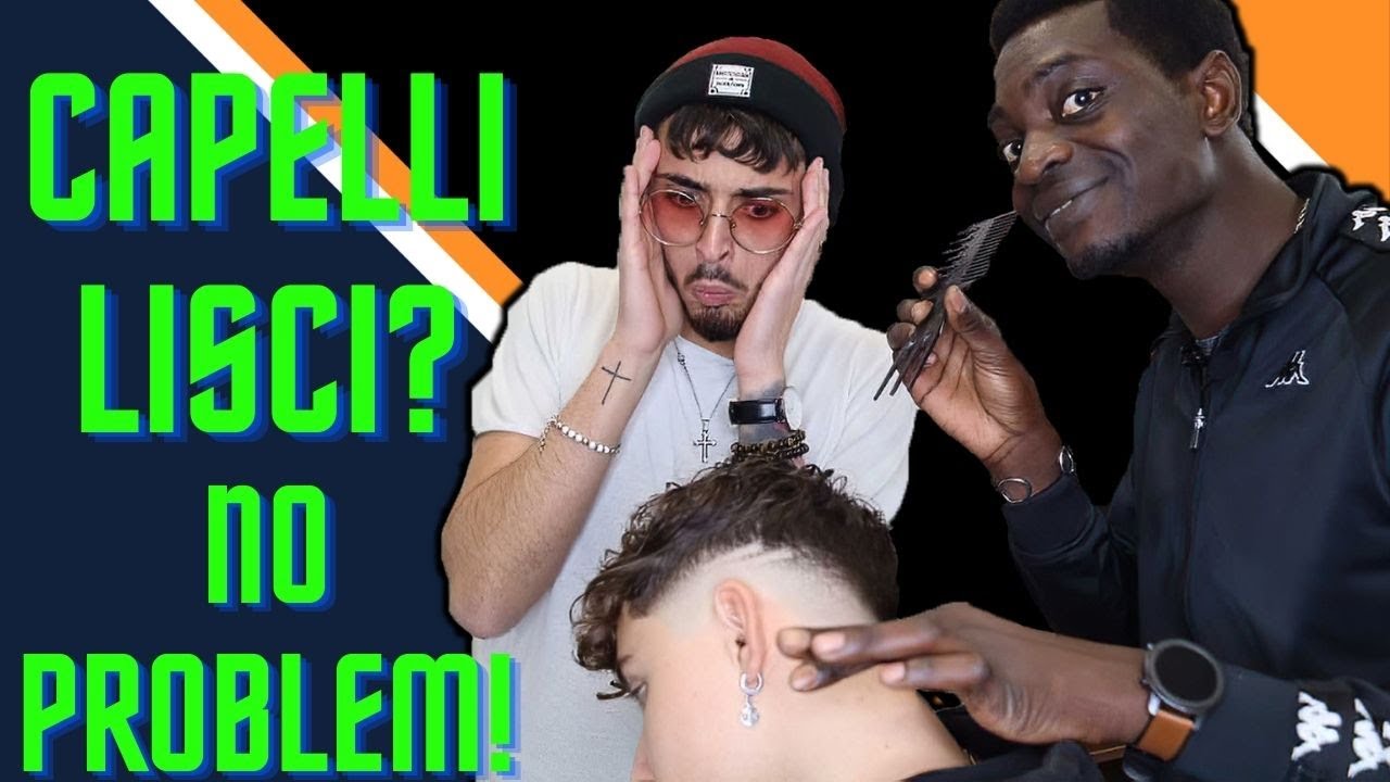 Come Fare Capelli RICCI UOMO (Con DIFFUSORE) w/ IlBillyBarber