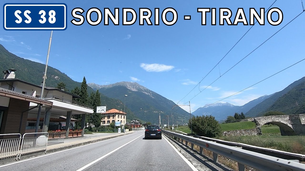 Italy: SS38 Sondrio - Tirano (dello Stelvio)