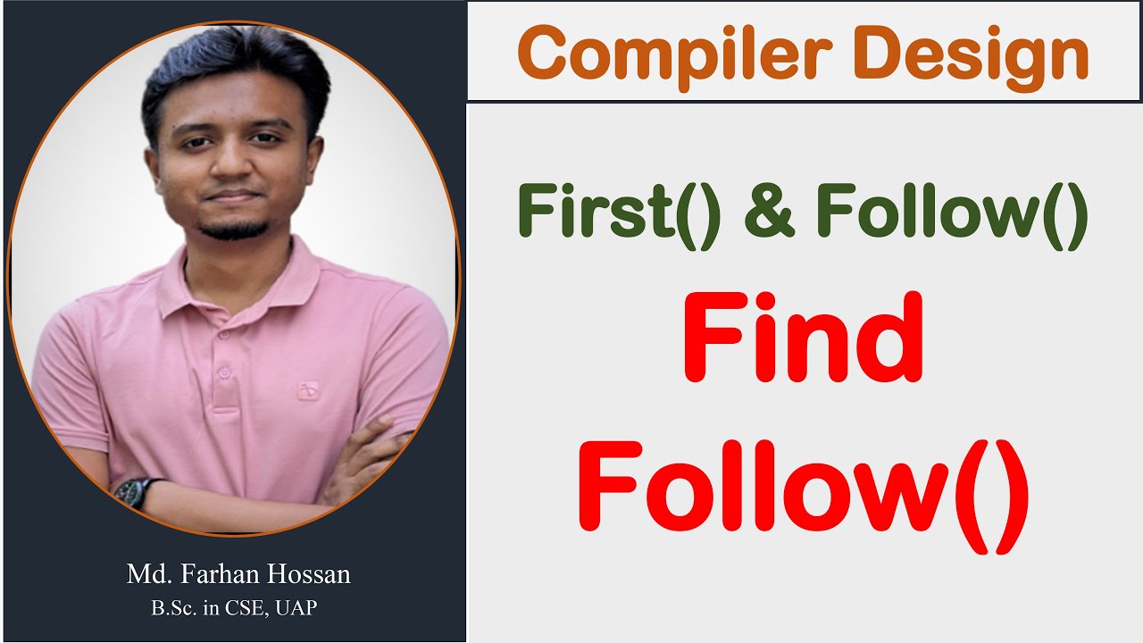 Lec: 14 | How to find Follow( )| First( ) & Follow ( ) | Compiler Design | Bangla Tutorial