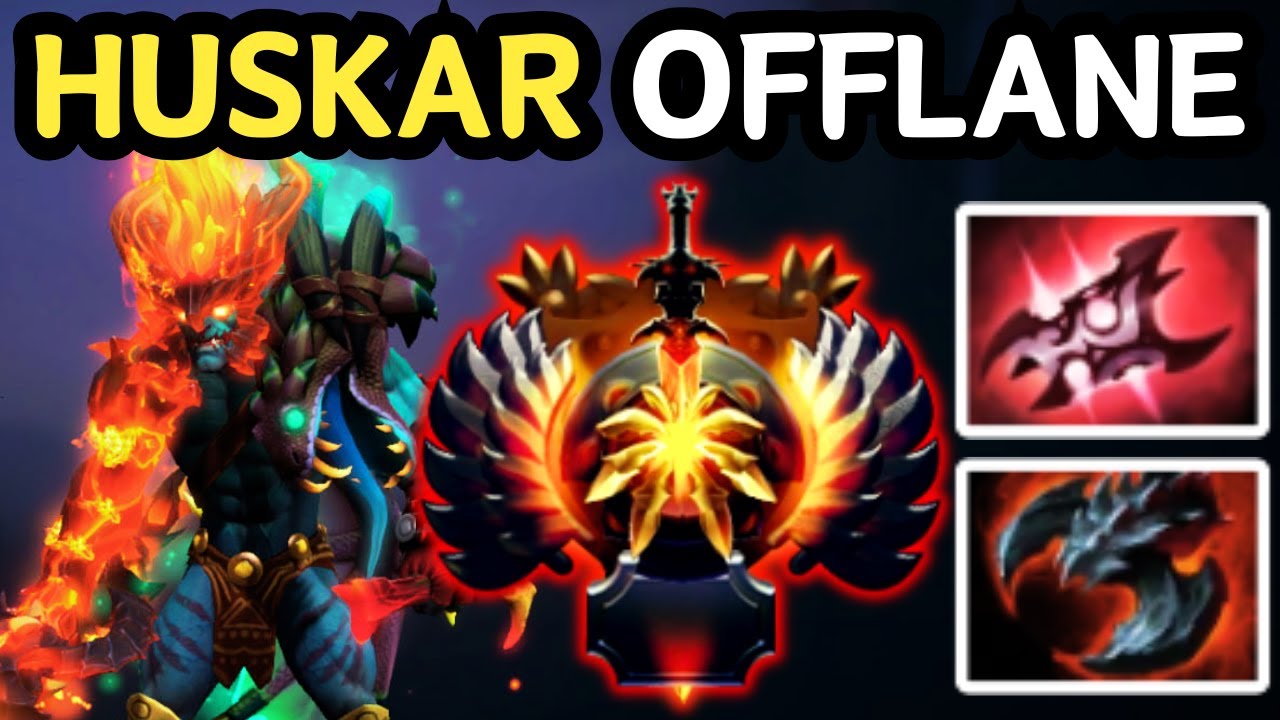 🔥 ABSOLUTE FIRE GOD — HUSKAR OFFLANE DESTROYS ALL 🔥