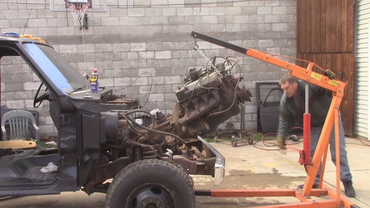 Dumpy Engine Removal and Body Work