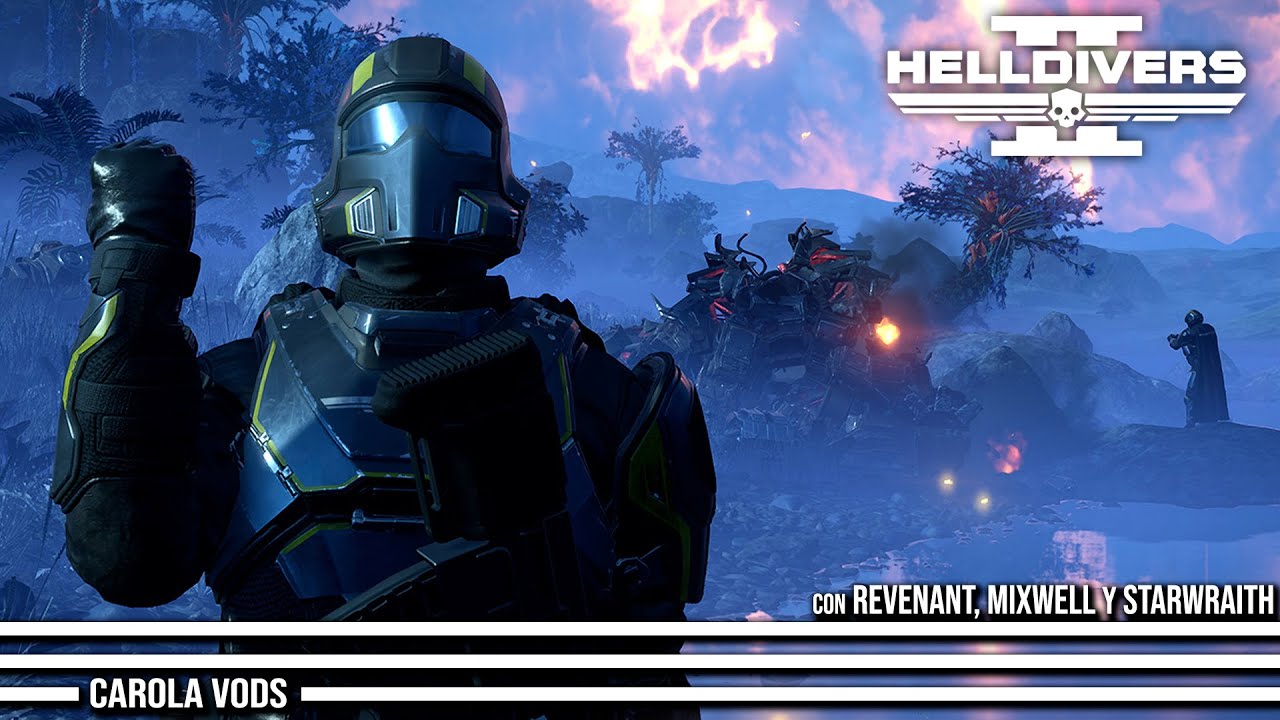 Jarabe Democrático 💪 HELLDIVERS 2 con Revenent, Mixwell y StarWraith | Gameplay Español