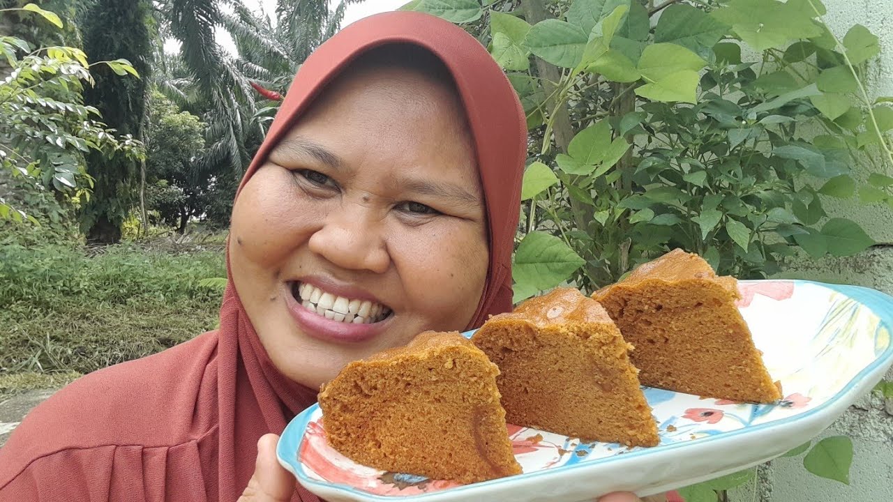 cara masak apam gula hangus by kak nur @tip hanya guna blender