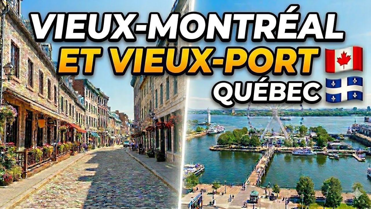Vieux Montreal et Vieux Port 🇨🇦