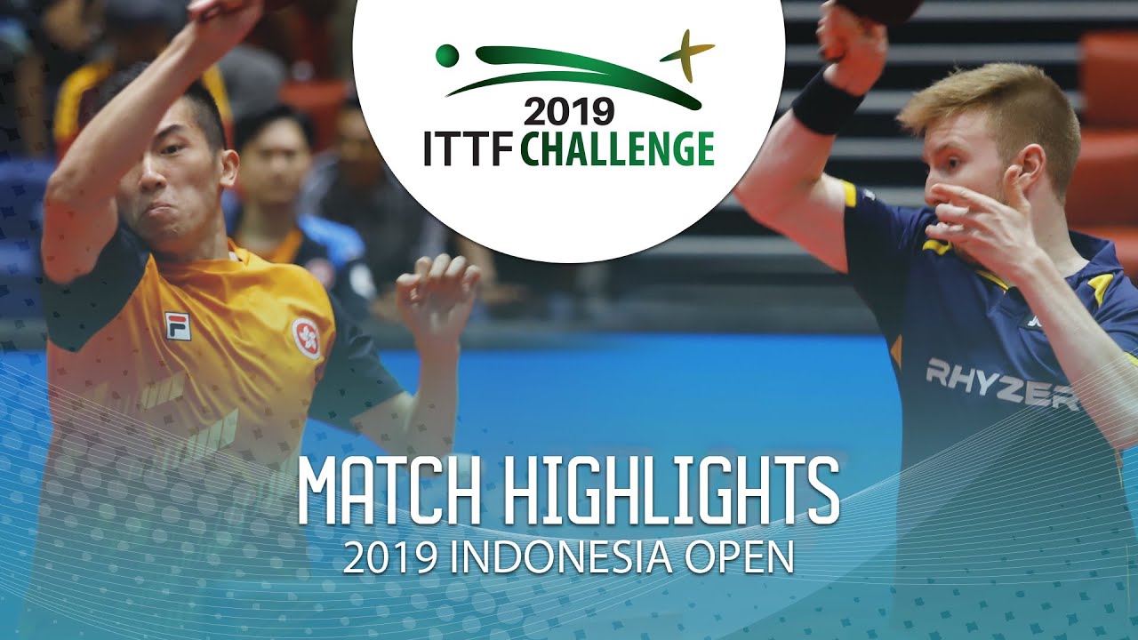 Lam Siu Hang vs Florent Lambiet | 2019 ITTF Indonesia Open Highlights (1/4)