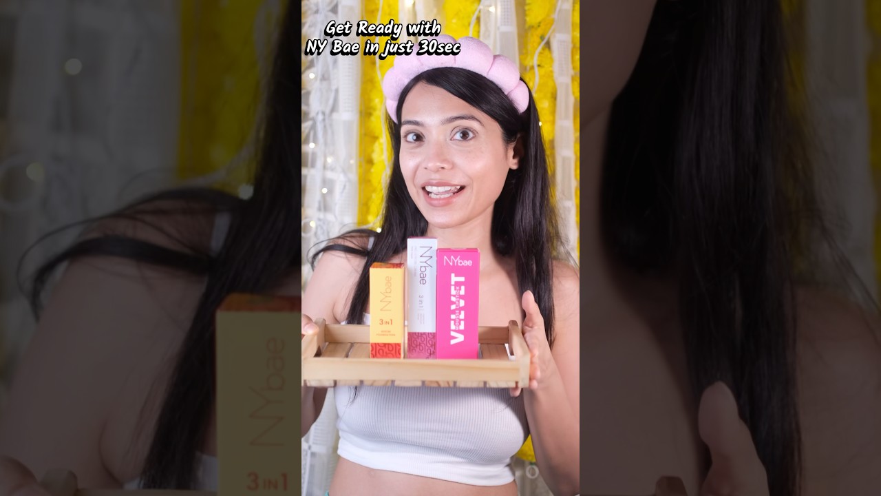 ✨Get the glam look with NYbae! 💄 #makeup #shorts #beautyshorts