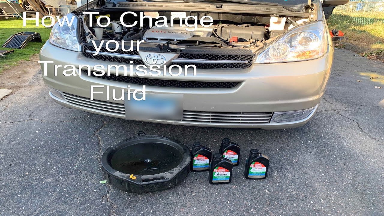 2004-2006 Toyota Sienna Transmission Fluid Change