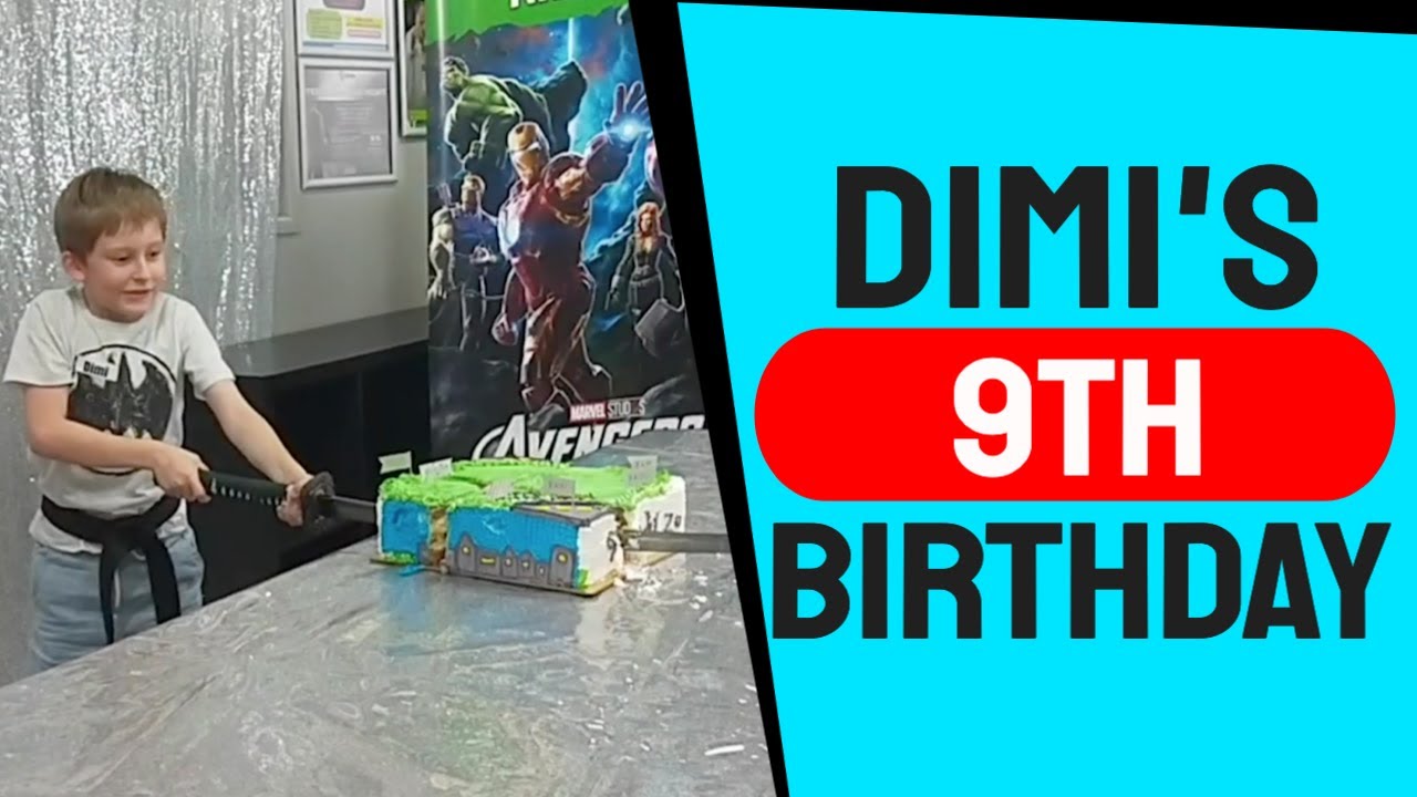 Focus Martial Arts Brisbane - Dimi's 9th Birthday