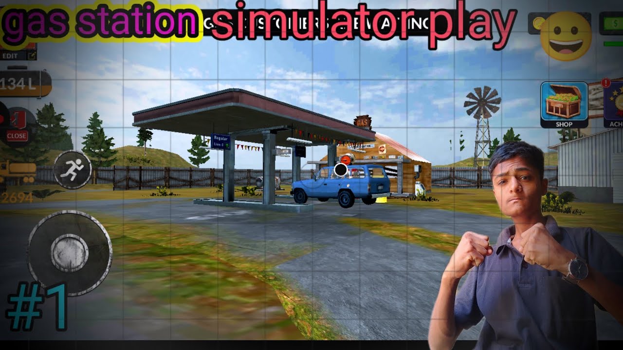 #Gas #station #simulator💵 #gameplay 1#video 📸
