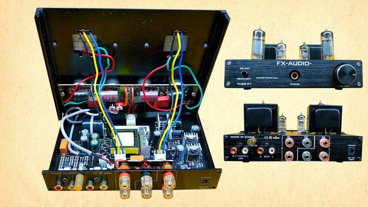 Раскрытие секретов FX AUDIO TUBE P1
