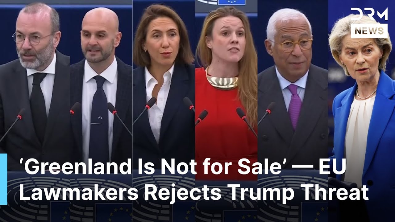 FULL SPEECHES: EU Lawmakers Push Back Against Trump’s Greenland Threats and Arctic Ambitions | AC1B