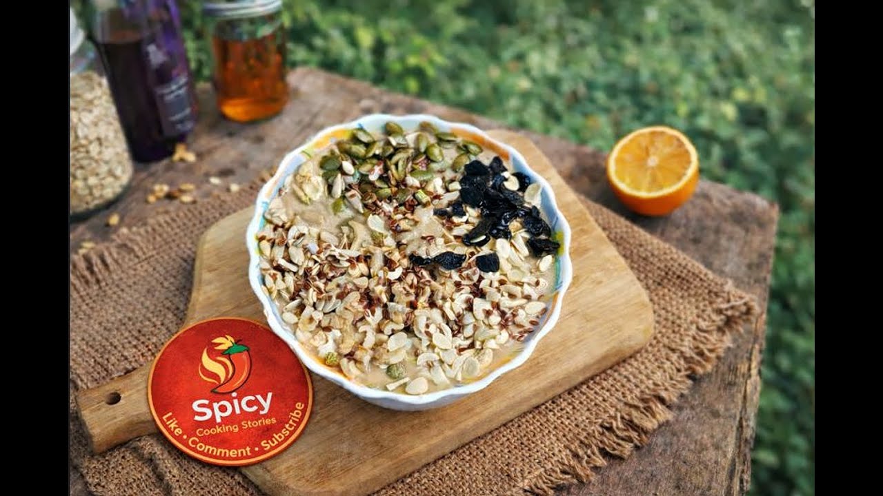 Healthy Oats Breakfast That Keeps You Full for 6 Hours! Easy Recipe, Post Workout